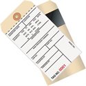 Carbon Style Inventory Tags - 2 Part Printed