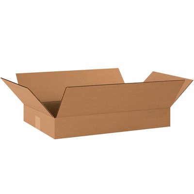 20 x 12 x 3" Flat Corrugated Boxes