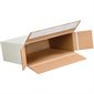 9 1/4 x 3 x 6 3/4" Self Seal Side Loading Boxes