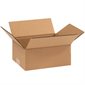 9 x 7 x 3" Flat Corrugated Boxes