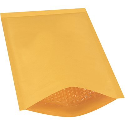 9 1/2 x 14 1/2" Kraft (25 Pack) #4 Heat-Seal Bubble Mailers