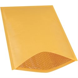 14 1/4 x 20" Kraft #7 Heat-Seal Bubble Mailers