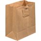 12 x 7 x 14" Flat Handle Grocery Bags
