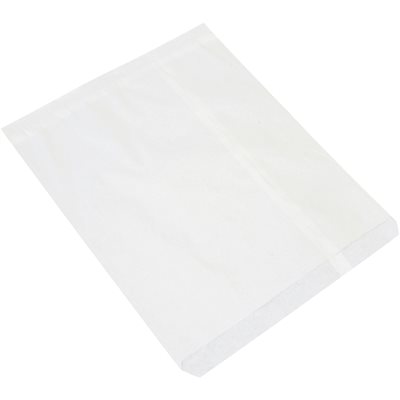 15 x 18" White Flat Merchandise Bags