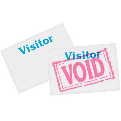 One Day Visitor Badge