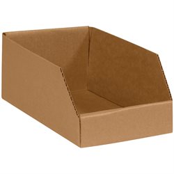 6 x 18 x 4 1/2" Kraft Bin Boxes