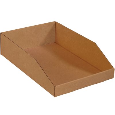 12 x 18 x 4 1/2" Kraft Bin Boxes