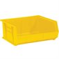 14 3/4 x 16 1/2 x 7" Yellow Plastic Stack & Hang Bin Boxes
