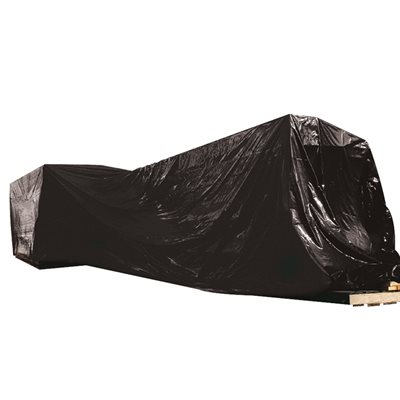 3 x 100' - 4 Mil Black Poly Sheeting