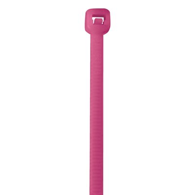 11" 50# Fluorescent Pink Cable Ties