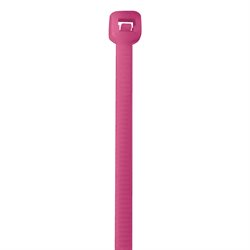 14" 50# Fluorescent Pink Cable Ties