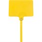 9" 120# Yellow Identification Cable Ties