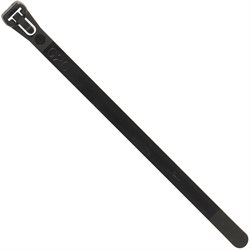 8" 50# Black Releasable Cable Ties