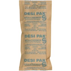 3 x 6 x 3/8" Kraft Clay Desiccants - 5 Gallon Pail