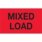 3 x 5" - "Mixed Load" (Fluorescent Red) Labels