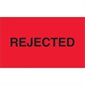 3 x 5" - "Rejected" (Fluorescent Red) Labels