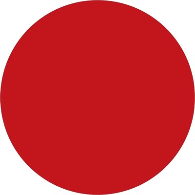 3/4" Red Inventory Circle Labels