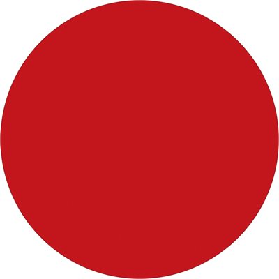 1 1/2" Red Inventory Circle Labels