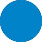 1 1/2" Light Blue Inventory Circle Labels