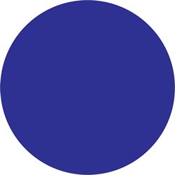 1/2" Dark Blue Inventory Circle Labels