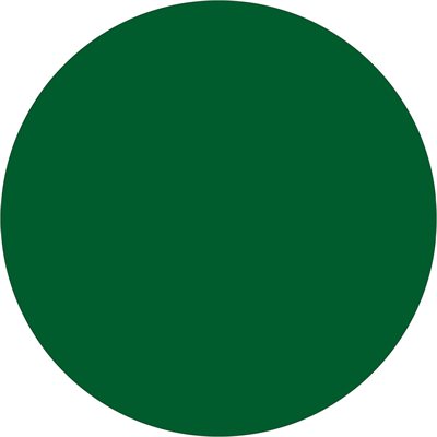 1/2" Green Inventory Circle Labels