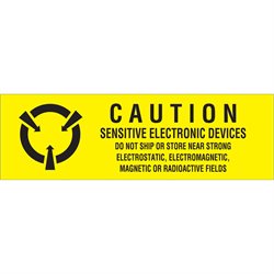 5/8 x 2" - "Sensitive Electronic Devices" Labels