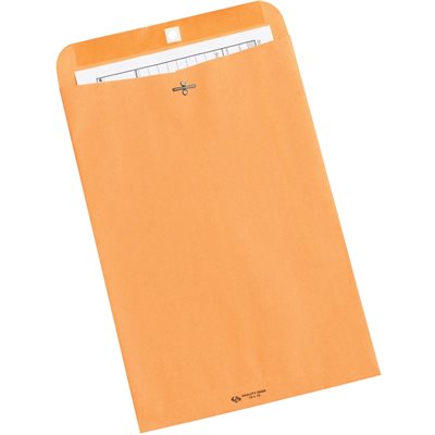 10 x 15" Kraft Clasp Envelopes