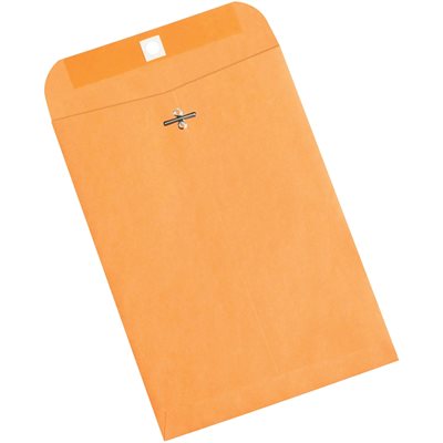 7 x 10" Kraft Clasp Envelopes