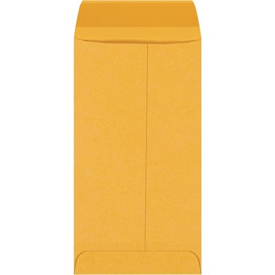 3 1/2 x 6 1/2" Kraft Gummed Envelopes