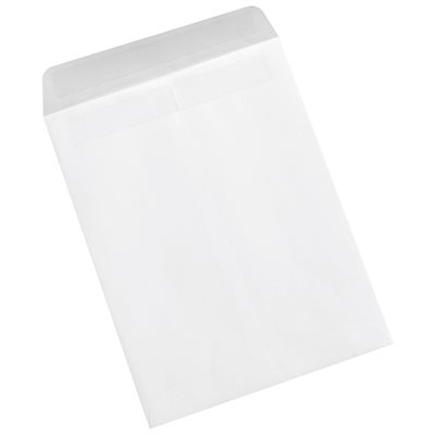 9 1/2 x 12 1/2" White Redi-Seal Envelopes