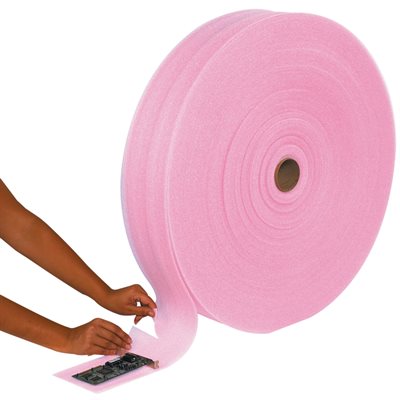 1/4" x 72" x 250' Perforated Anti-Static Air Foam Roll