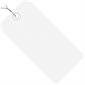 2 3/4 x 1 3/8" White 13 Pt. Shipping Tags - Pre-Wired