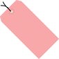 3 1/4 x 1 5/8" Pink 13 Pt. Shipping Tags - Pre-Strung