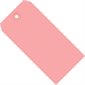 6 1/4 x 3 1/8" Pink 13 Pt. Shipping Tags