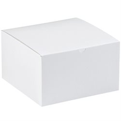 12 x 12 x 9" White Gift Boxes