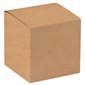 6 x 6 x 6" Kraft Gift Boxes