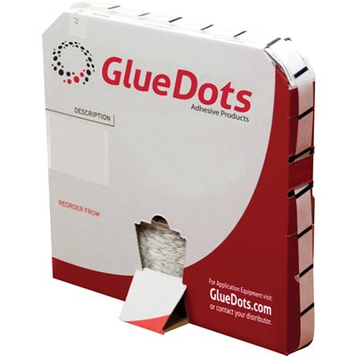 1/2" - High Tack Glue Dots® - Low Profile