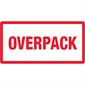 3 x 6" - "Overpack" Labels