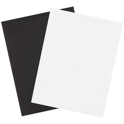 8 1/2 x 11" Magnetic Sheet (10 labels per sheet)