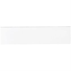 2 x 8" White Warehouse Labels - Magnetic Strips