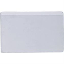 4 x 6" Super-Scan® Press-On Vinyl Envelopes - Long Side Open