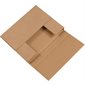 10 1/4 x 8 1/4 x 1 1/4" Kraft Easy-Fold Mailers