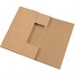 17 1/4 x 11 1/4 x 2" Kraft Easy-Fold Mailers