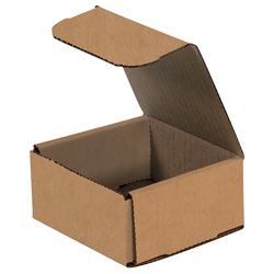 3 x 3 x 2" Kraft Corrugated Mailers