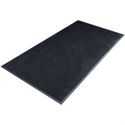 24 x 32" Black Rubberized Entry Mat