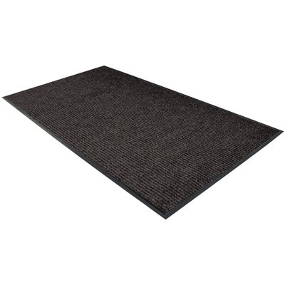 3 x 4' Charcoal Deluxe Vinyl Carpet Mat