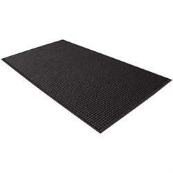 3 x 5' Charcoal Deluxe Rubber Backed Carpet Mat