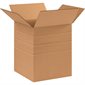 10 x 10 x 12" Multi-Depth Corrugated Boxes