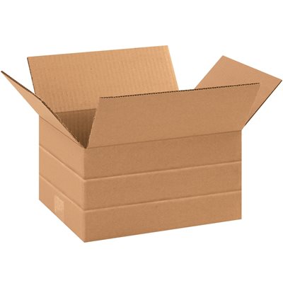 11 1/4 x 8 3/4 x 6" Multi-Depth Corrugated Boxes