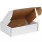 13 x 10 x 4" White Deluxe Literature Mailers